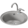 Кухонная мойка GRANULA СТАНДАРТ ST-4802 базальт 4802 BAZALT